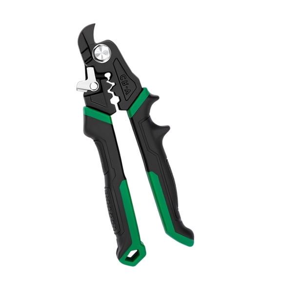 Heavy Duty Steel Wire Rope Snips Cutter 7 Inch High Carbon SteelB1adeErgonomic Antislip Handle For 6mm Cable Cutting