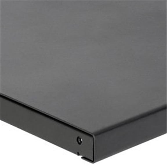 Heavy-Duty Steel Workbench Top - Black - 72 x 30 in. - 12 Gauge