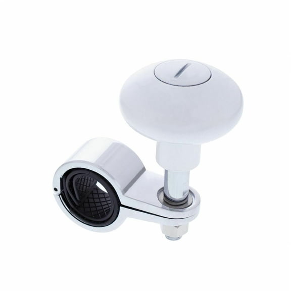 Heavy Duty Steering Wheel Spinner - Pearl White