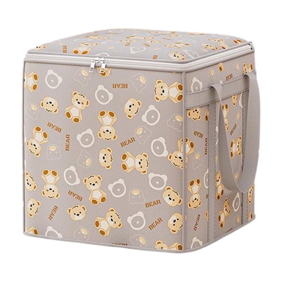 Heavy Duty Storage Bag with Reinforced Carrying Handles Oversized Clothing Quilt Storage Bag Moving Packing Bag Thickened Double Zipper Saves Travel Space