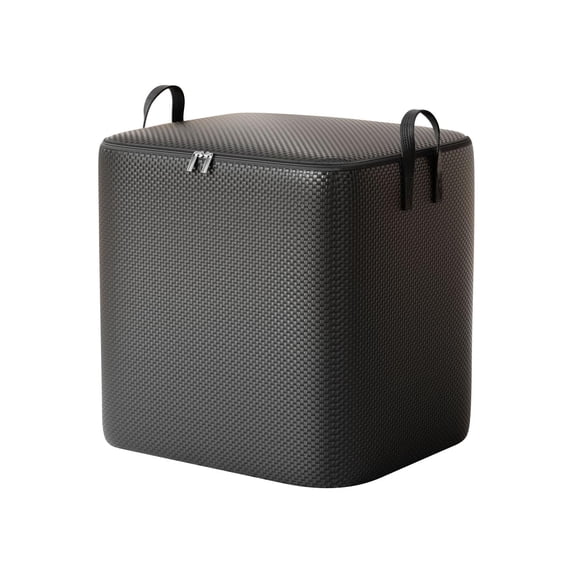 Heavy Duty Storage Bags, Large Capacity Zipper Design for Organizing Quilts, Clothing, Toys, Books, Foldable and Portable with Reinforced Handles