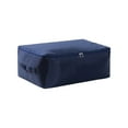 thumbnail image 1 of Heavy Duty Storage Bags for Quilts and Blankets, Zippered Cloth Organizer with Foldable Design, Large Capacity for Clothing and Home Moving Use, 1 of 6
