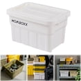 thumbnail image 1 of Heavy Duty Storage Bins,Industrial Style Desktop Storage Box Thickened Large Capacity Outdoor Camping Storage Box Car Mounted Miscellaneous Storage and Organizing Box, 1 of 9