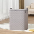 thumbnail image 1 of Heavy Duty Storage With Reinforced Handles Extra Large Storage Bags For Clothes Tote Bag Thickened Double Zipper For Space Saving Travel（19.68 x19.68 x17.7 in）, 1 of 9