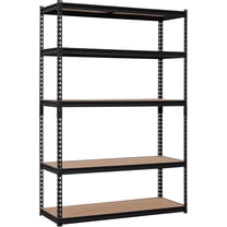 Heavy Duty Garage Shelving Unit, 36 in L x 18 in D x 72 in H Adjustable ...