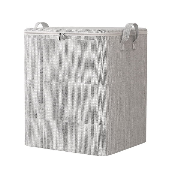 Heavy Duty Storage with Reinforced Handles Extra Large Storage Bags for Clothes Toys Christmas Decoration Organizer Tote Bag Thickened Double Zipper