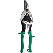 Heavy Duty Straight and Right-Cut Aviation Tin Snips Metal Cutter, 10 Inch Overall Length with Comfort Grip Handle