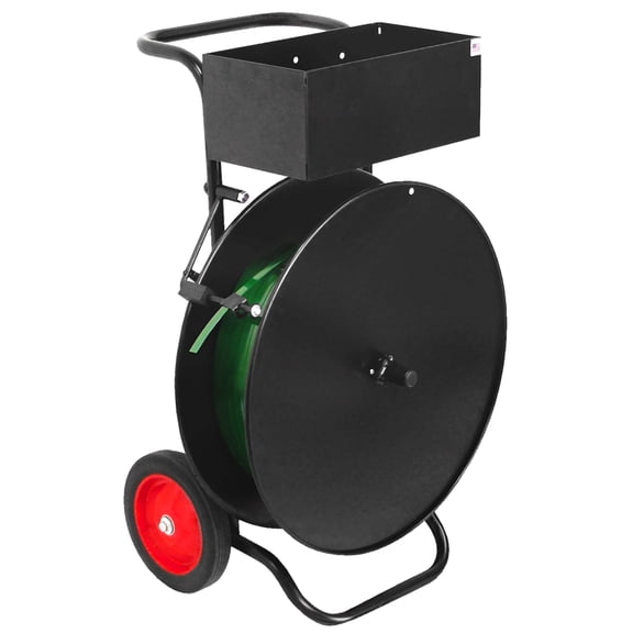 Heavy Duty Strapping Dispenser for Steel Poly - Fits Standard 16" (ID) x 3" - 6" (Width) Coils - EP-3080 - Made in USA