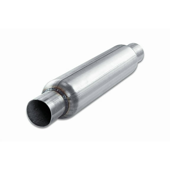 Heavy Duty Street Pack Glass Pack Muffler With Necks