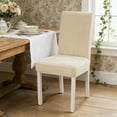 thumbnail image 1 of Heavy Duty Stretch Velvet Dining Chair Covers, Extra Large Elastic Removable Washable Chair Slipcovers, Universal Fit Spandex Chair Covers, Stain Resistant Seat Covers for Banquet Hall Home, 1 of 5