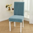 thumbnail image 1 of Heavy Duty Stretch Velvet Dining Chair Covers, Extra Large Elastic Removable Washable Chair Slipcovers, Universal Fit Spandex Chair Covers, Stain Resistant Seat Covers for Banquet Hall Home, 1 of 5