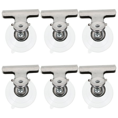 Heavy Duty Suction Cup Clip for Window Signs, 8 Pack