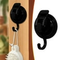 thumbnail image 1 of Heavy Duty Suction Cup Hooks for Shower, Bathroom Robe, Sturdy Vacuum Glass Hooks, Reusable, No Hole Punched, for Garland Decoration, 1 Pcs, 3.32x2.36x1.38", 1 of 4