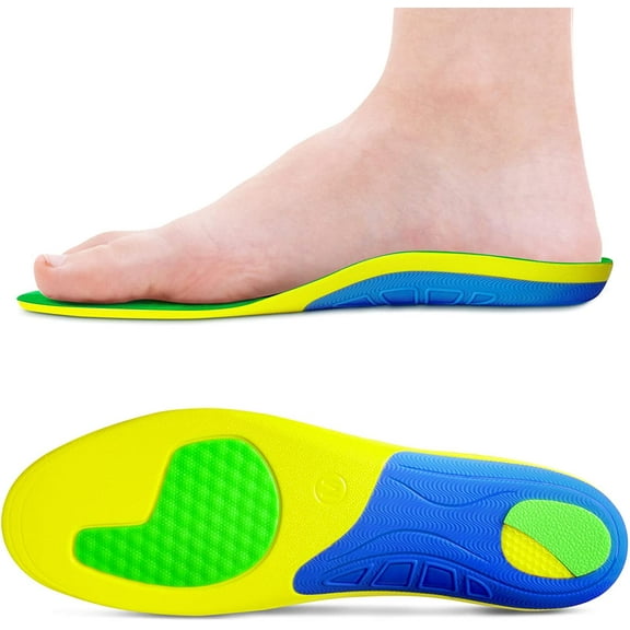 Heavy Duty Support Inserts for Men, Pain Relief Orthotic Insoles for Men