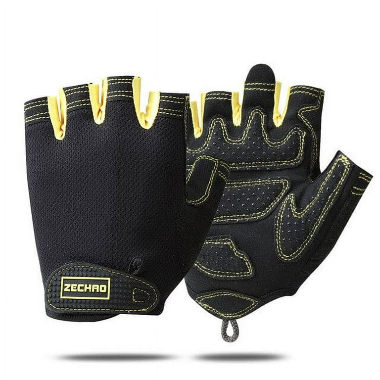 Heavy-Duty Sure Grip Fishing Gloves Men's Women's Fingerless Gloves  for Game Fishing Kayaking Paddling Sailing 