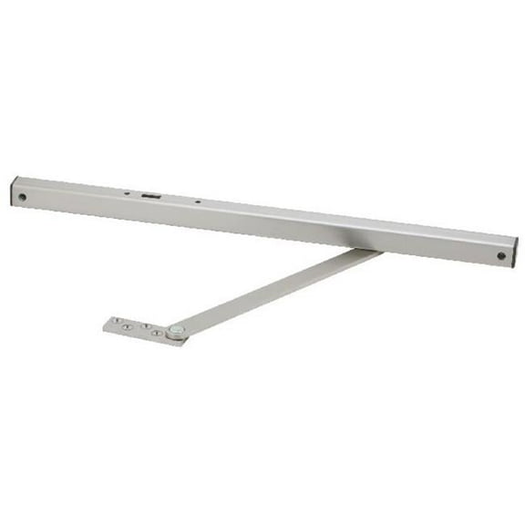 Heavy Duty Surface Overhead Stop, Satin Stainless Steel - Size 6