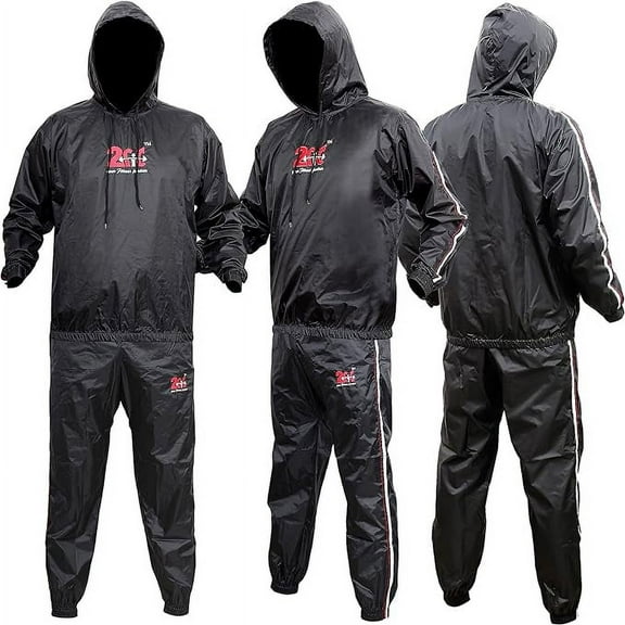 Heavy Duty Sweat Suit Sauna Exercise Gym Suit Fitness, Weight Loss, AntiRip