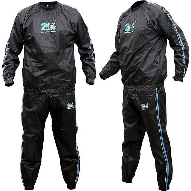 Heavy Duty Sweat Suit Sauna Exercise Gym Suit Fitness, Weight Loss