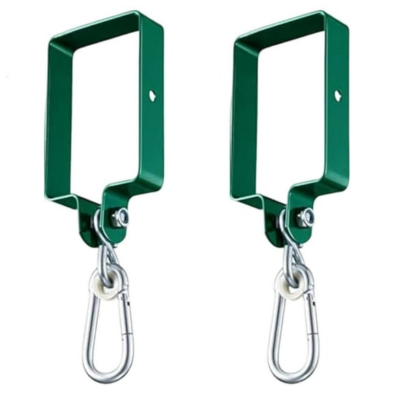 Heavy Duty Swing Hook Hangers Swing Mounting Hardware Strong Metal Extension Mounting Brackets for Tree Hanging