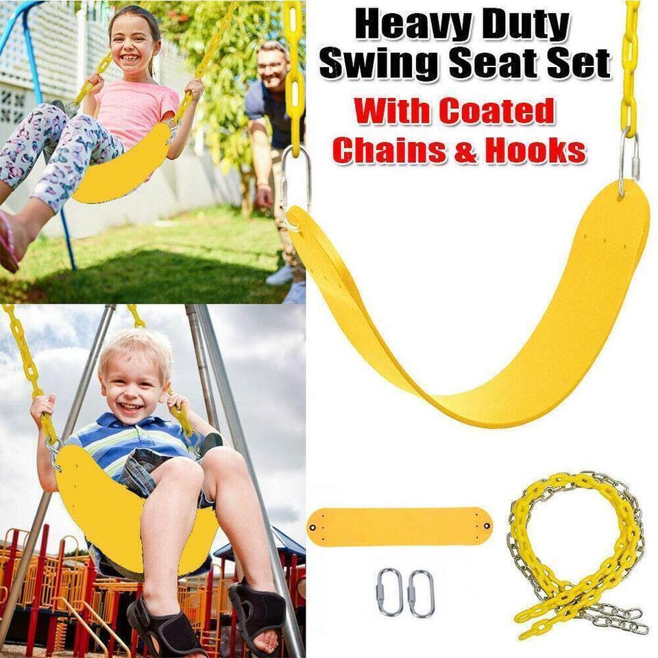 Heavy Duty Swing Seat Outdoor Swing Set Playground Accessories for Kids