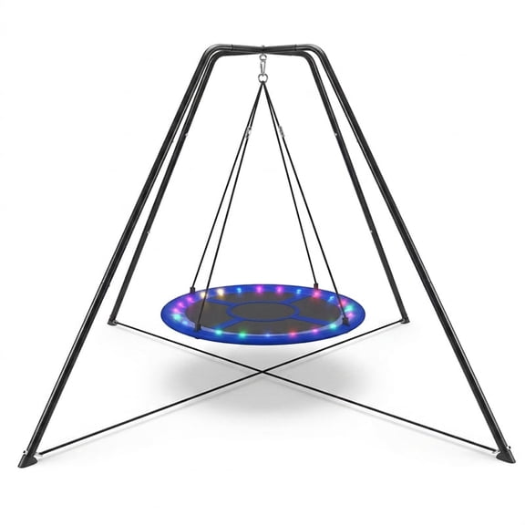 Heavy Duty Swing Stand for Kids & Adults, 330lbs Capacity ,Swing Frame for Indoor & Outdoor and Backyard Use