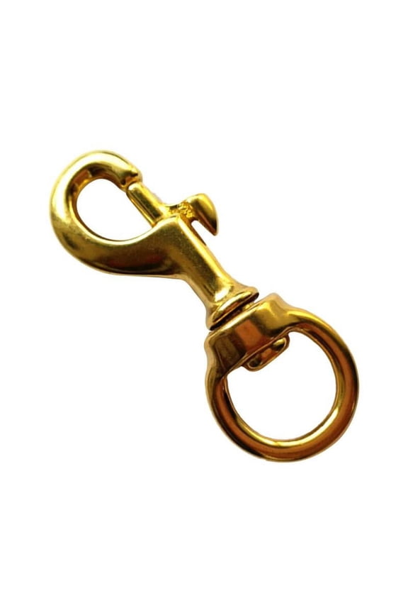 Heavy Duty Swivel Hook Snap Lobster Clasp for Keyring Keychain Webbing Strap - 80mm