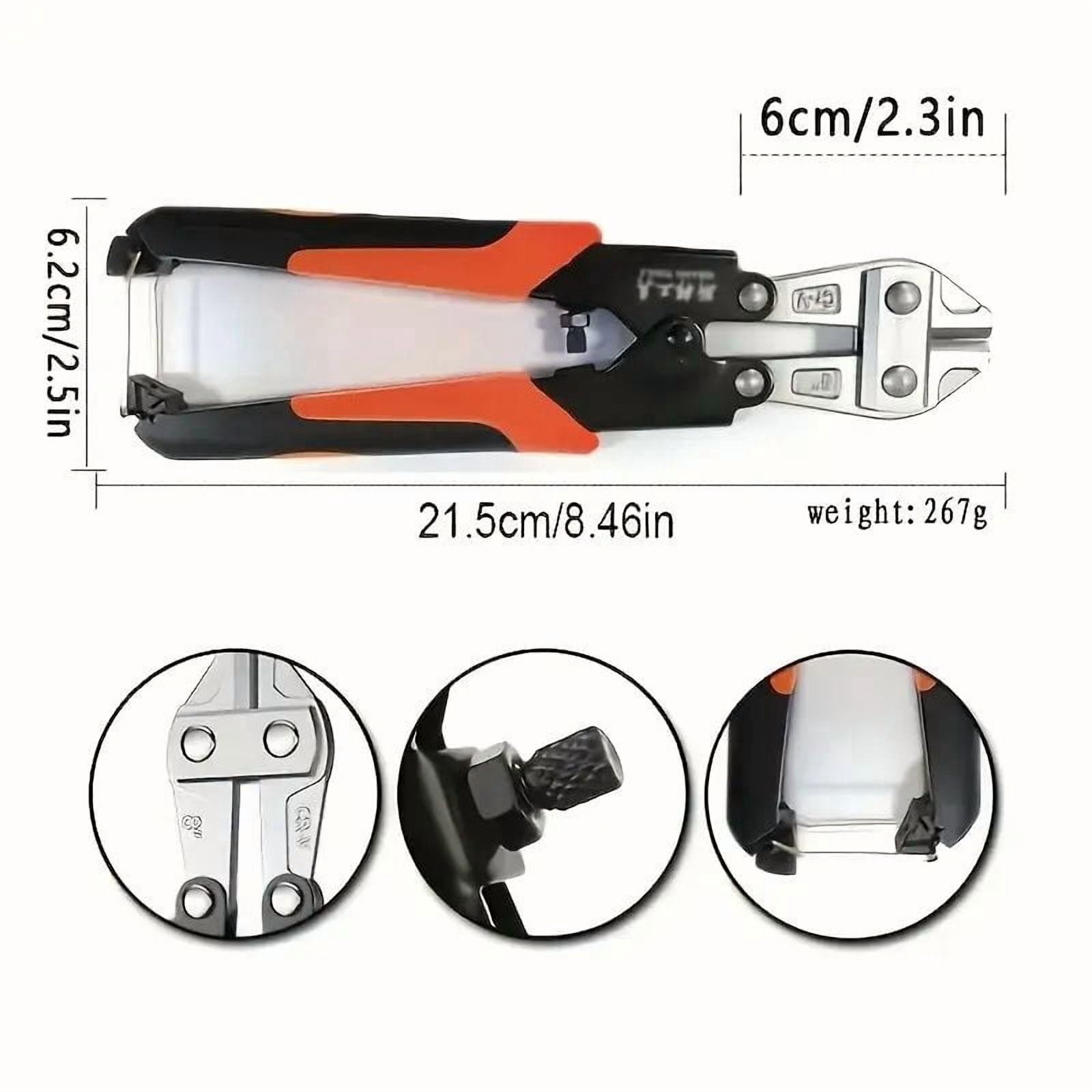 Heavy Duty T8 Alloy Steel Manual Cutters for Wire Steel Bar and Chain Labor Saving Adjustable Hardware Tools