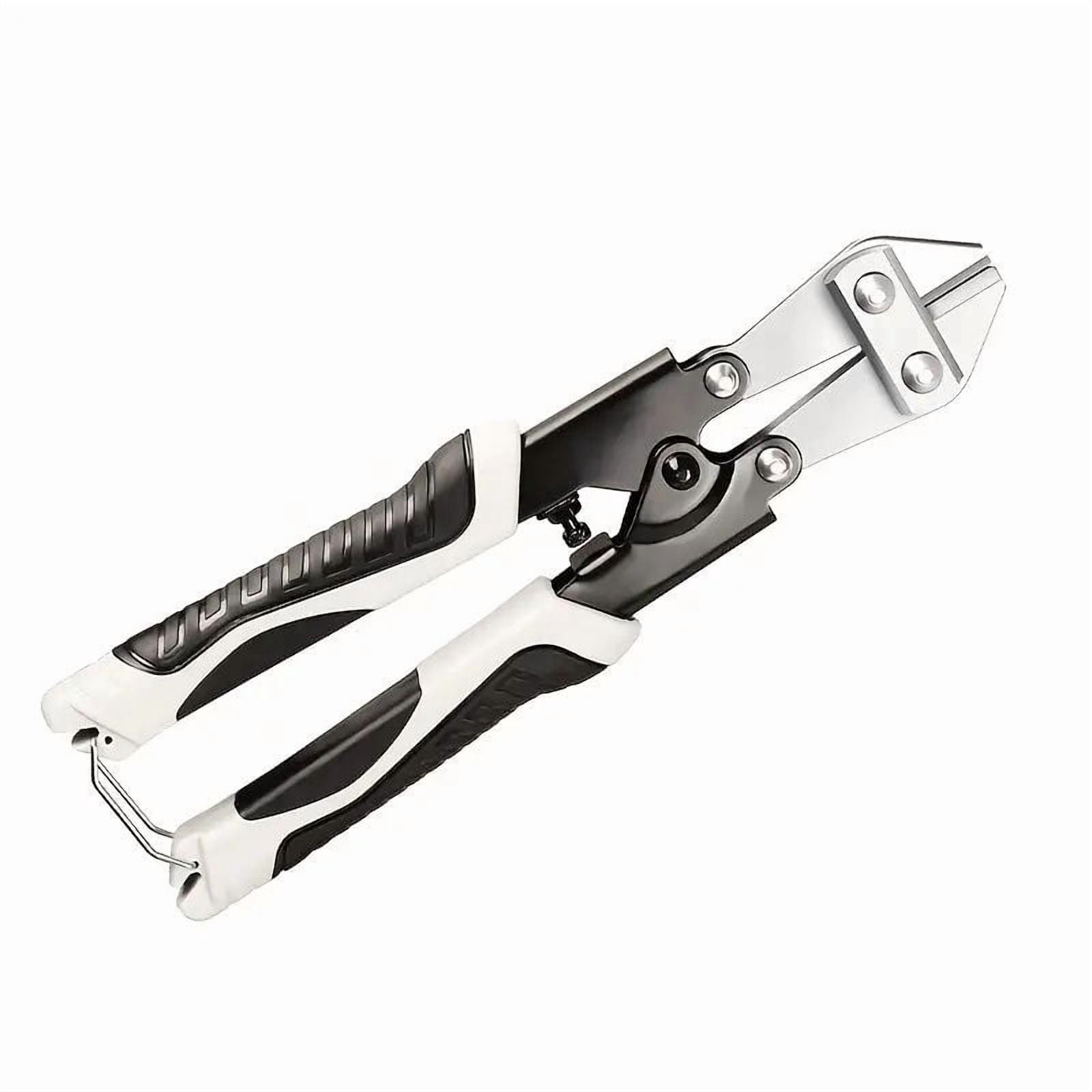 Heavy Duty T8 Alloy Steel Wire & Bar Cutters, Manual Labor Saving Adjustable Scissors for Hardware Industry