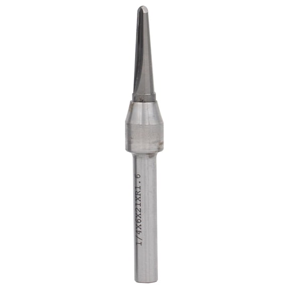 Heavy-Duty TCT Router Bits, R1.6mm Rounded Bottom Arc Grooving Cutter for Wood Bending, CNC Milling Smooth Grooves in Wood, Plywood, MDF for Furniture & Door Panels, 1 Pc, 1/2 Inch