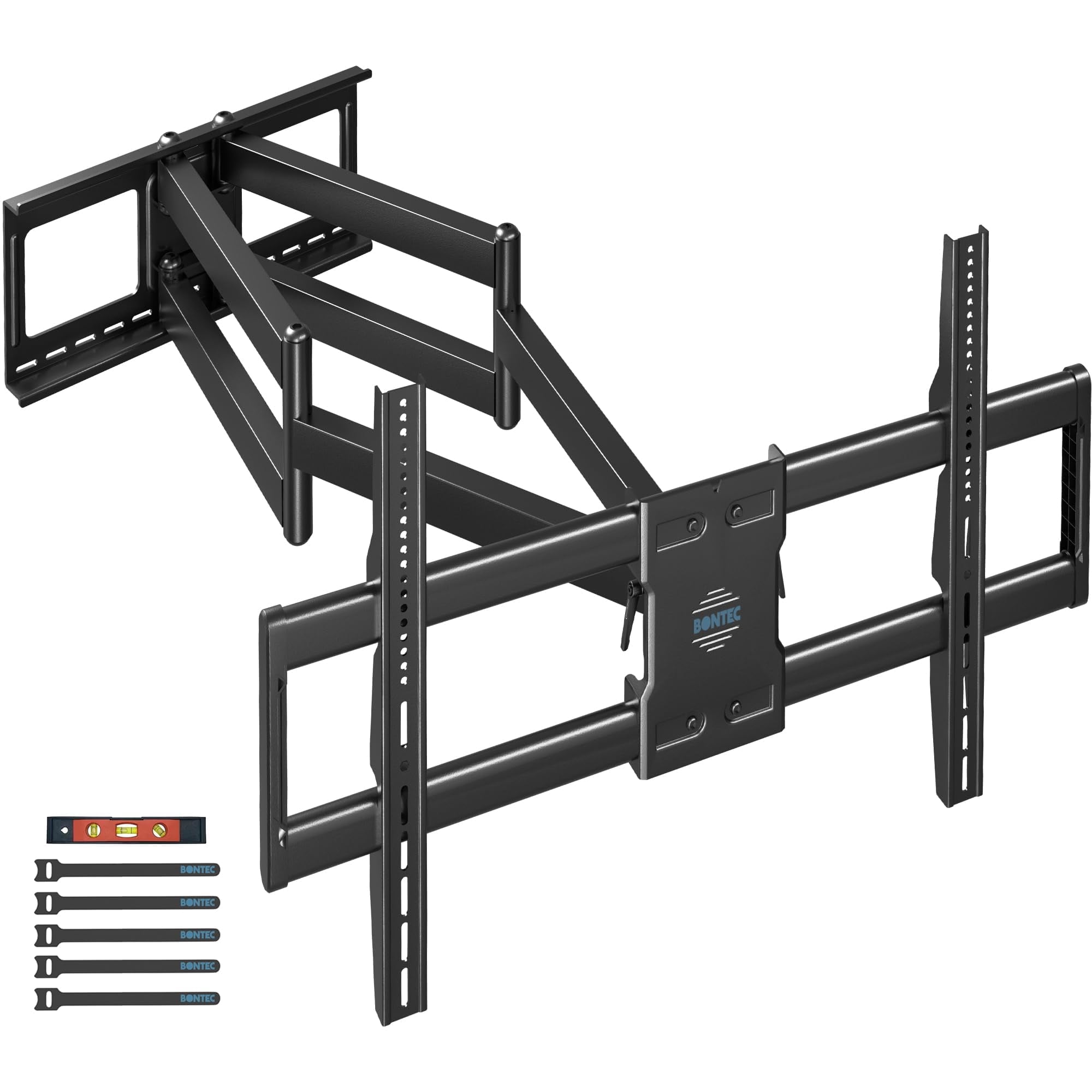 Heavy Duty TV Wall Mount with Extra Long Extendable Arm for 60–110 Inch TVs, Holds Up to 275lbs, Full Motion Bracket with Corner Swivel and Tilt, Max VESA 800x600mm, Fits 24"Studs, Wide Compatibility