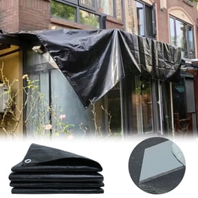 Heavy Duty Tarp Waterproof UV Resistant,Cover with Reinforced Metal Grommets,Multi-Purpose Outdoor Waterproof Sun Shade Cover for Canopy Tent,Roof,Camping,Car, Boat,Patio,Shed Protection