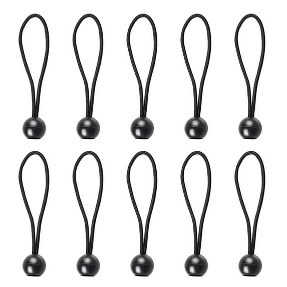 Heavy Duty Tarpaulin Elastic Rope Backpack Accessory Bungee Cords 15cm / 20cm Multifunctional Securing Fixed Strap