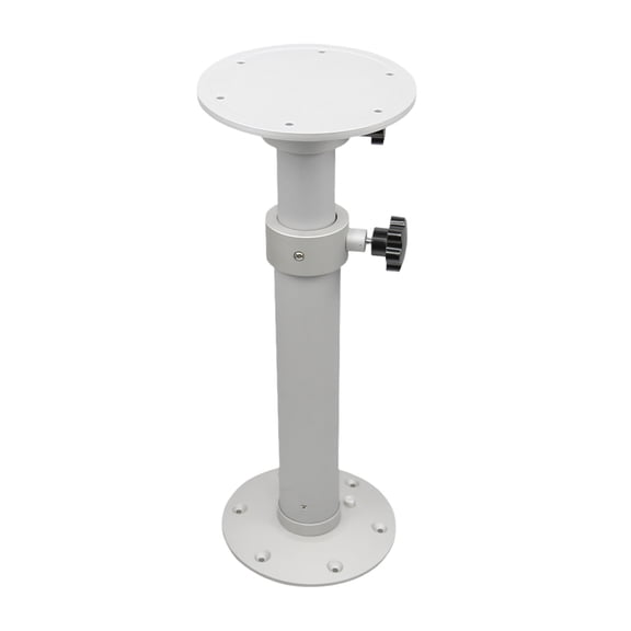 Heavy Duty Telescopic Table Mount For Marine And Recreational Vehicles Aluminum Alloy Structure 17.7-27.1in