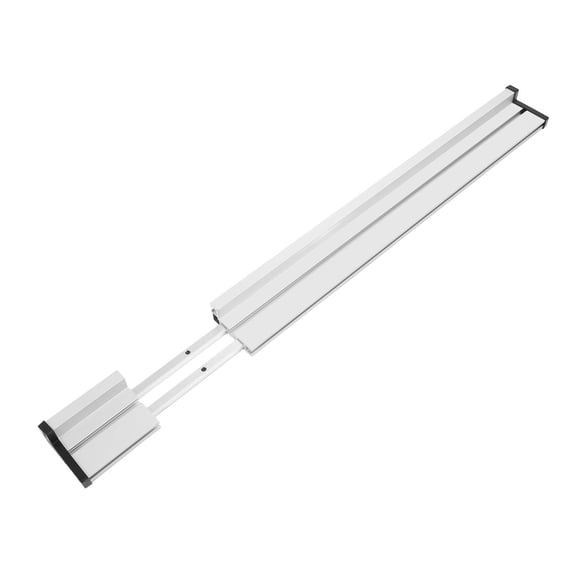 Heavy Duty Telescoping Miter Gauge Fence Adjustable 27.6-41.7 Inch / 70-106 cm Aluminum Alloy T-Track Extension Guide for DIY Woodworking Table Router