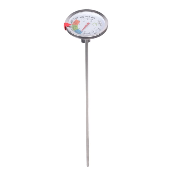 Heavy Duty Temperature Unit 400Mm Rod 6.3Cm Face Rustproof Soil Temperature Investigate for Horticulture & Agriculture