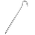 thumbnail image 1 of Heavy Duty Tent Stakes, 7.1 Inches Garden Stakes Pegs, Metal Ground Stakes for Camping, Garden or Inflatable, Galvanized Steel Pegs for Yard and Outdoor Decorations, 1Pack(Silver,7.1x1.2"), 1 of 9