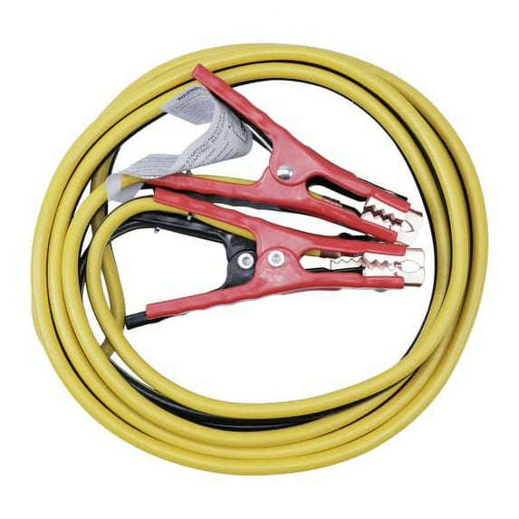 Heavy Duty Thick Booster Cables 12 Feet 4-Gauge 400A for Large Cars Trucks SUVS