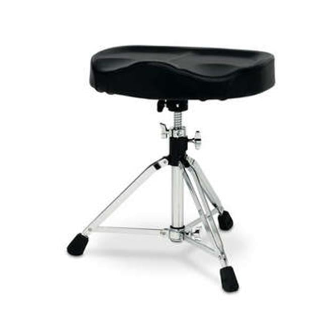 Heavy Duty Throne with Motorcycle Seat Top, Chrome
