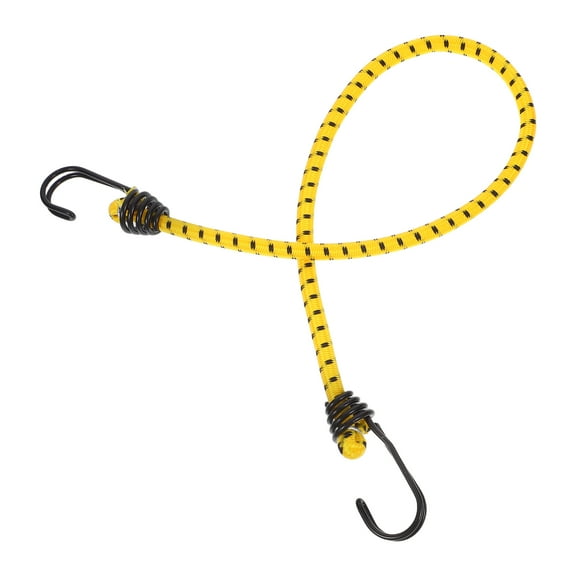 Heavy Duty Tie Down Straps Adjustable Bungee Cords With Carabiner Clips For Camping Tent Ropes And Outdoor Activities