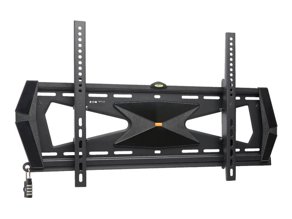 Heavy-Duty Tilt Security Wall Mount for 37" to 80" TVs and Monitors, Flat or Curved Screens, UL Certified