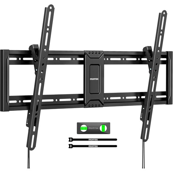 Heavy Duty Tilting TV Wall Mount for 43-95 Inch TVs, 200 lbs Capacity, 1.65" Slim Low Profile Wall Bracket, Max VESA 800x400mm Fits 16"/18"/24" Studs, Space-Saving for Large Flat & Curved TVs