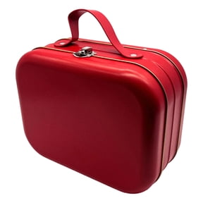 Heavy Duty Tin Storage Box Featuring Carrying Handle And Safety Lock Retro Storage Box For Secure Possessions