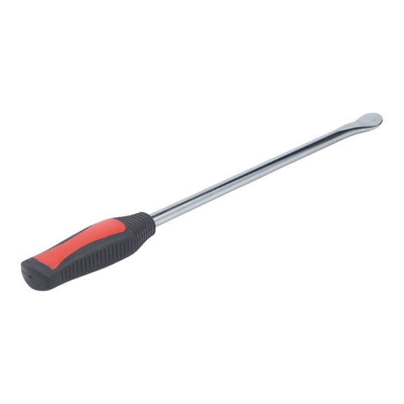 Heavy Duty Tire Changing Bar Tool Set with Easy-Grip Handle for Car Motorcycle Bike Rim Protection, Flat Head Steel Pry Bar Kit(Red)