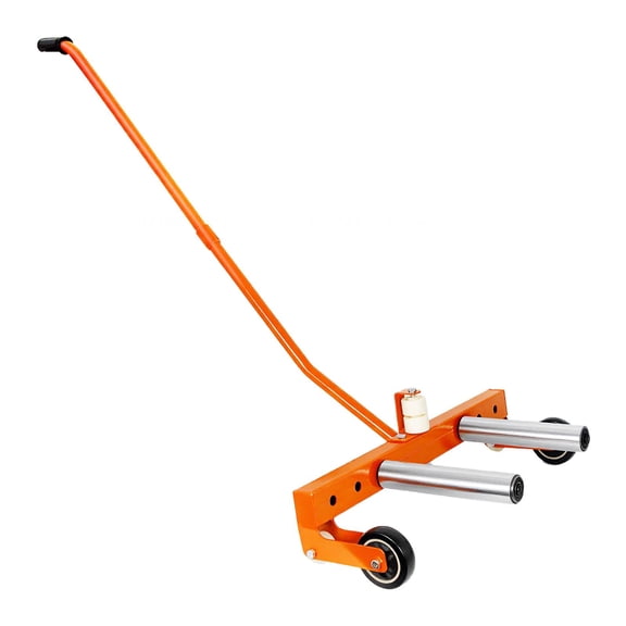 Heavy Duty Tire Mover, Adjustable Wheel Dolly, Handheld Tire Transport Cart with Extended Handle for Garage, Workshop, Auto Repair Shop