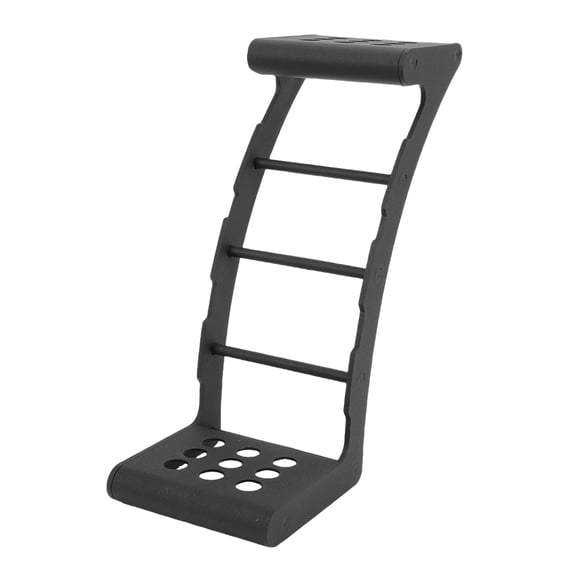 Heavy Duty Tire Step Foldable Non-Slip Wheel Ladder Step 10 inches / 25.4 cm Width Adjustable Tire Mounted Steps for SUV RV Truck Off Road Fits 24-35 inches Tires Strong 300 lbs Capacity