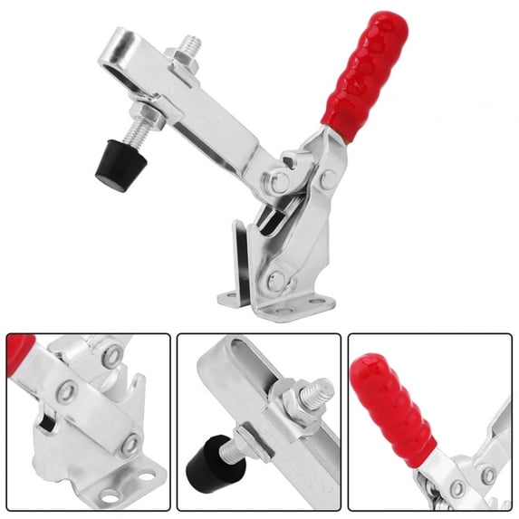 Heavy Duty Toggle Clamp, 500lbs Capacity, Quick Release Latch for Workshop Industrial Use