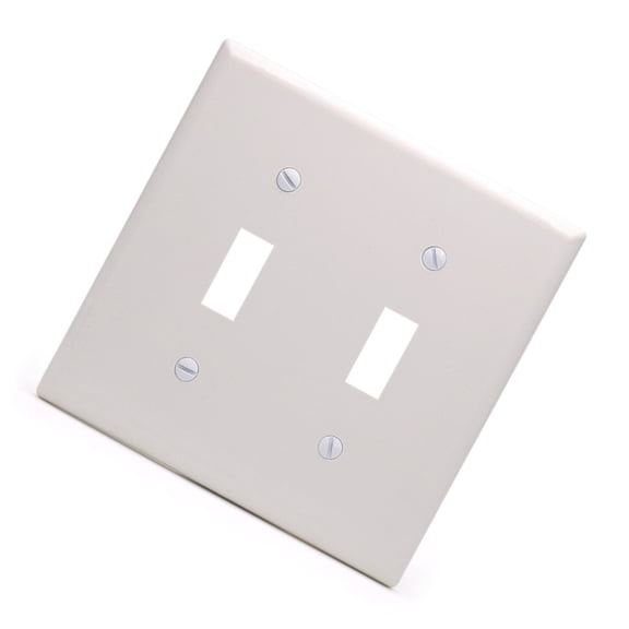 Heavy Duty Toggle Switches Panel Double Circuit Control Attaches Mount Design for Residential & Commercial Elect