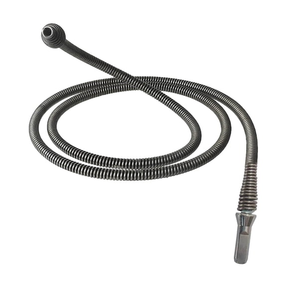 Heavy Duty Toilet Drain Clog Remover Tool with Flexible Steel Spring for Efficient Pipe Unblocking