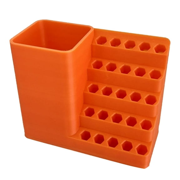 Heavy Duty Tool Bag with Drill Bit Storage Organizer for Home and Outdoor Woodworking Projects
