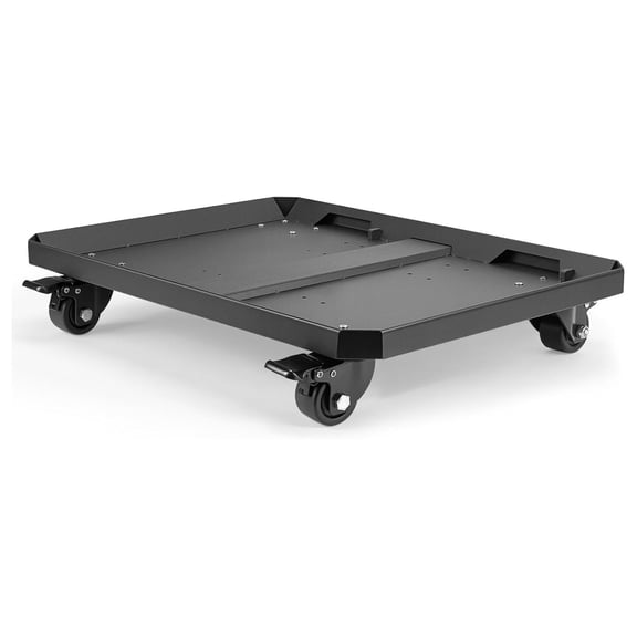 Heavy Duty Tool Box Dolly for ToughBuilt StackTech, Carbon Steel Mobile Cart with Lockable Swivel Wheels for Garage, Workshop, and Jobsite Organization